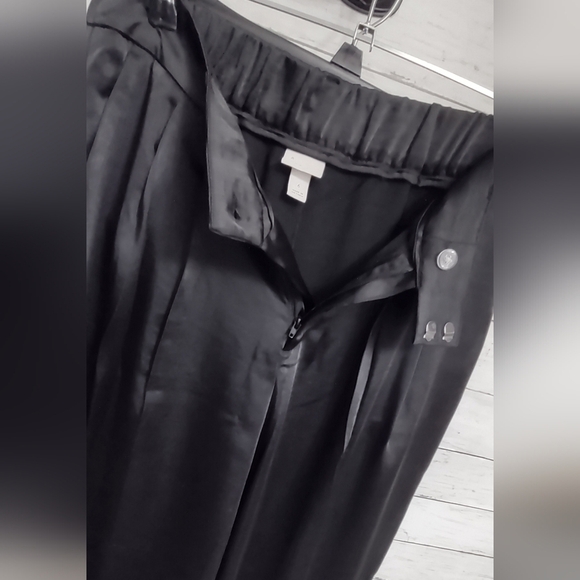 A New Day Silky Black wide Leg Trouser size 6 NWOT - Picture 9 of 9